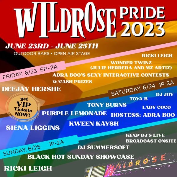 Today's Stranger Suggests: Wildrose Pride 2023